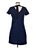 Charming Charlie Solid Blue Casual Dress Size M - photo 2
