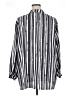 Martha Stewart Stripes Silver 3/4 Sleeve Blouse Size 1X - photo 2