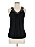 Voice 100% Polyester Black Sleeveless Blouse Size M - photo 1