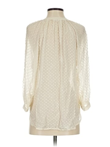 Rebecca Taylor 3/4 Sleeve Silk Top (view 2)