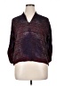 Unbranded Burgundy 3/4 Sleeve Blouse Size XL (estimated) - photo 1