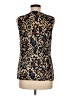 Pendleton 100% Silk Gold Blouse Size 6 - photo 2