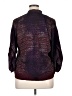Unbranded Burgundy 3/4 Sleeve Blouse Size XL (estimated) - photo 2