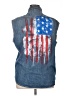 Assorted Brands 100% Cotton Blue Denim Vest Size XL - photo 2