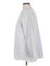 J.Jill Stripes Gray Long Sleeve Button-Down Shirt Size L - photo 5