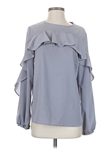 Harlowe & Graham Long Sleeve Blouse (view 1)
