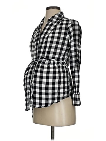 A Pea in the Pod Long Sleeve Blouse (view 1)