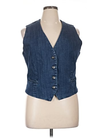 Tenson Denim Vest (view 1)