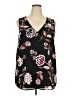 Maurices 100% Polyester Black Sleeveless Blouse Size 20 (2) - photo 1