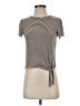 Olivia Rae Tan Short Sleeve Top Size S - photo 1