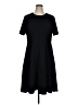 Hutch Solid Black Casual Dress Size 1X - photo 1