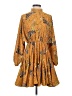 Rhode 100% Polyester Paisley Yellow Casual Dress Size XS - photo 1