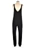 Eberjey Solid Black Jumpsuit Size M - photo 2