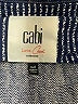 CAbi 100% Cotton Blue Coat Size M - photo 6