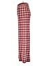 Happily Grey 100% Polyester Checkered-gingham Red Casual Pants Size M - photo 5