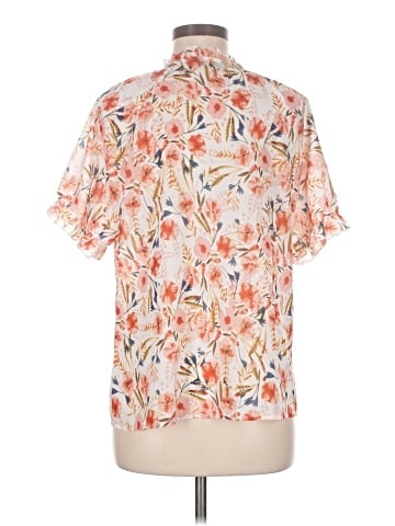 Allegra K Short Sleeve Blouse (view 2)