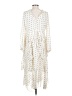 Assorted Brands Polka Dots Ivory Cocktail Dress Size S - photo 2