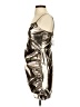 Day + Moon Metallic Silver Cocktail Dress Size S - photo 5
