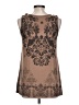 Espresso Brown Sleeveless Blouse Size L - photo 2