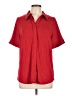 Universal Standard Red Short Sleeve Blouse Size 12 (XS) - photo 1