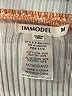Immodel Orange Sleeveless Blouse Size M - photo 7
