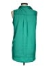 Olive and Oak 100% Polyester Green Sleeveless Blouse Size M - photo 2