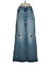 Gap 100% Cotton Color Block Blue Jeans Size 25 waist - photo 1