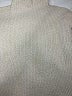 MIOU MUSE 100% Polyester Ivory Turtleneck Sweater Size L - photo 3