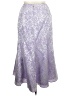 Unbranded 100% Polyester Paisley Purple Formal Skirt Size 18 - photo 2