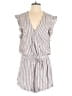 Bella Dahl Stripes Gray Romper Size M - photo 1