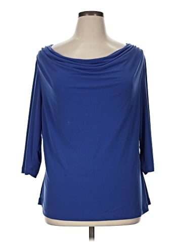 Lane Bryant Outlet 3/4 Sleeve Top (view 1)