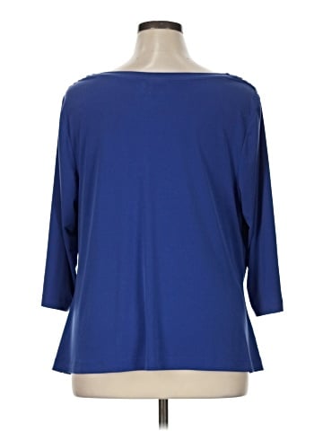 Lane Bryant Outlet 3/4 Sleeve Top (view 2)