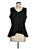 Elle Black Sleeveless Top Size M - photo 1