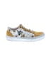 Vans Floral Yellow Sneakers Size 7 - photo 1