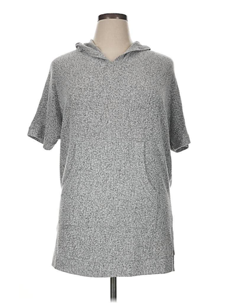 Pre-owned Nally & Millie Poncho In Gray