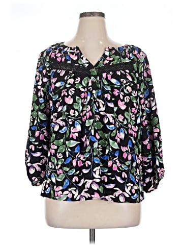 Adrienne Vittadini 3/4 Sleeve Blouse (view 1)