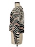 Pleione 100% Polyester Ivory Black Long Sleeve Blouse Size M - photo 5