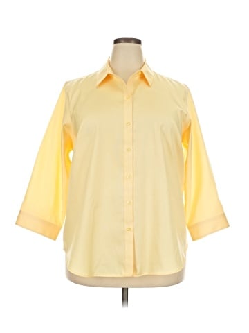 Coldwater Creek 3/4 Sleeve Button-Down Shirt (view 1)