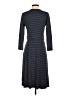 Talbots Polka Dots Blue Casual Dress Size 4 - photo 2