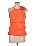 Cato Orange Sleeveless Blouse Size L - photo 1
