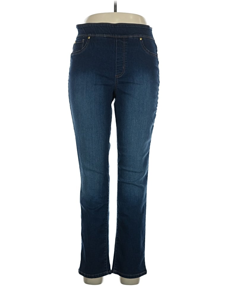 Pre-owned Kim Rogers Jeans In Blue