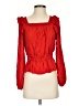 Universal Thread Red Long Sleeve Blouse Size S - photo 1
