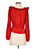 Universal Thread Red Long Sleeve Blouse Size S - photo 2