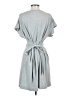 Grey State Solid Gray Casual Dress Size Med (2) - photo 2