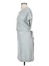 Grey State Solid Gray Casual Dress Size Med (2) - photo 5