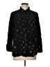 Solitaire Black Long Sleeve Blouse Size L - photo 1