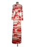 Unbranded Stripes Red Casual Dress Size S (estimated) - photo 2