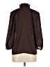 FRAME Polka Dots Black Brown 3/4 Sleeve Blouse Size M - photo 2