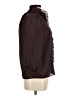 FRAME Polka Dots Black Brown 3/4 Sleeve Blouse Size M - photo 4
