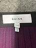 Reiss 100% Polyester Solid Black Formal Skirt Size 8 - photo 4